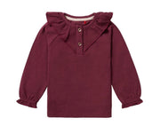 T-shirt Manches Longues Vilnius Oxblood Red