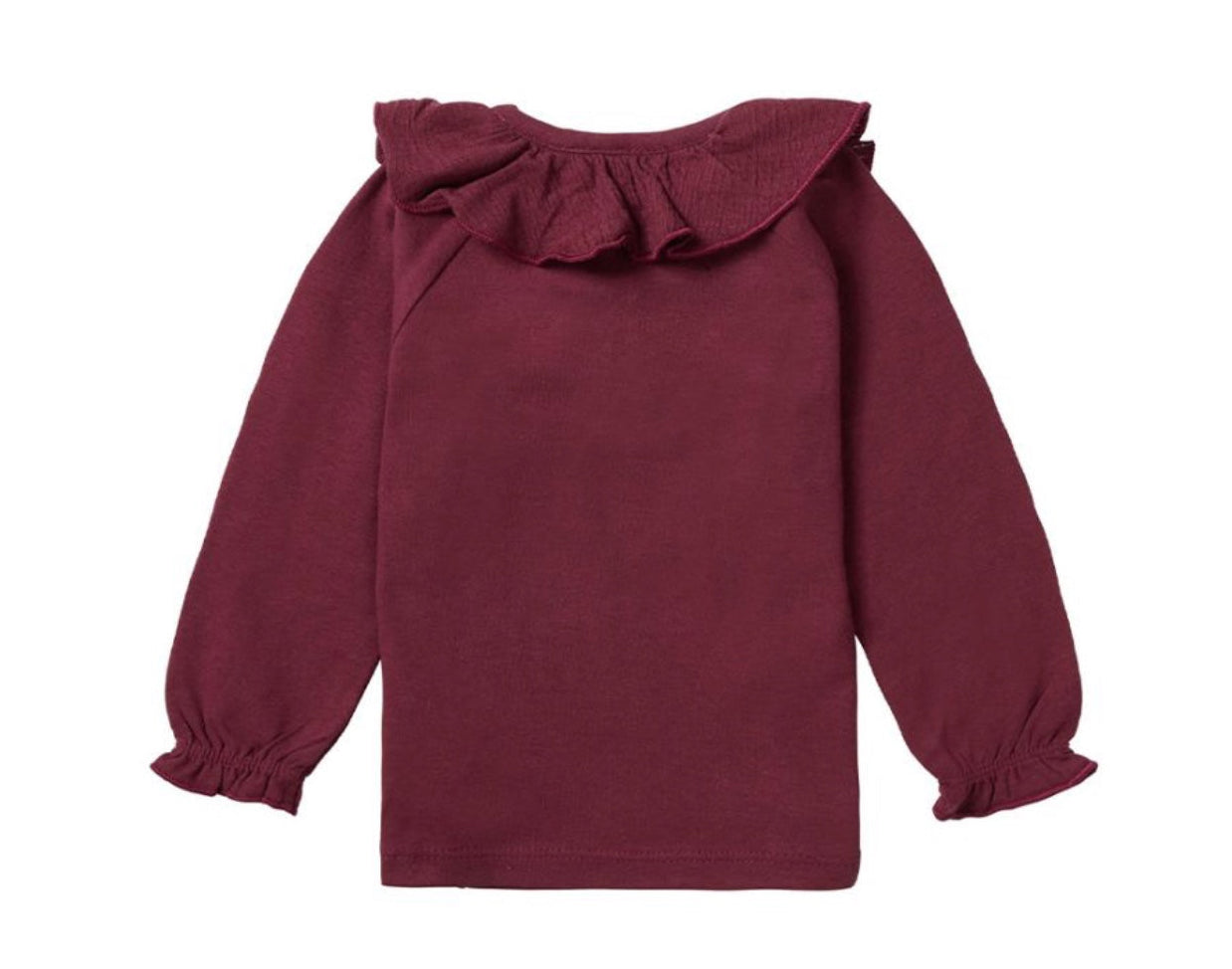 T-shirt Manches Longues Vilnius Oxblood Red