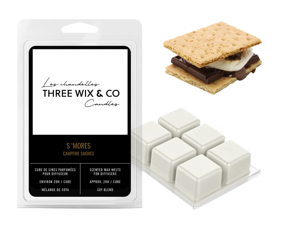 Cube De Cires Parfumées Pour Diffuseur S'mores