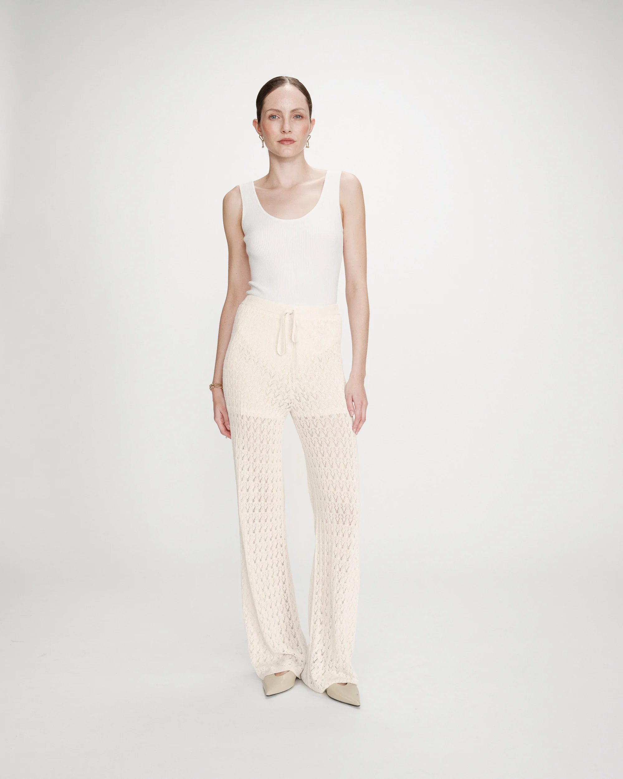 Pantalon Valado Ecru