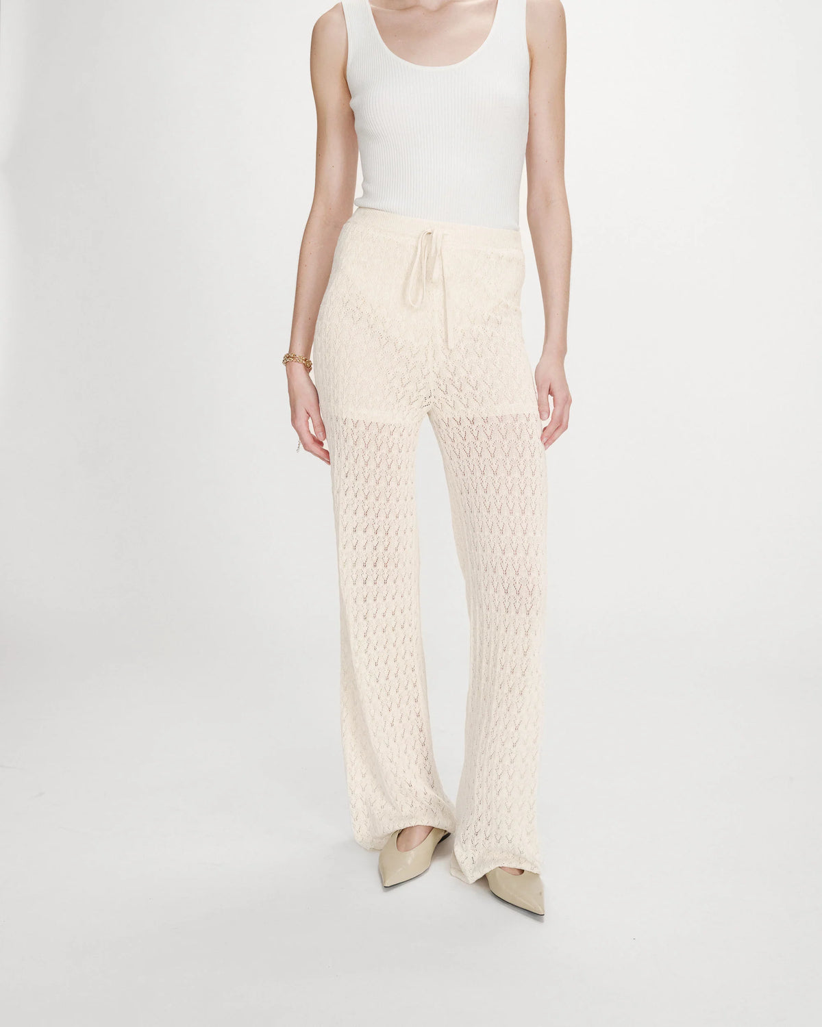 Pantalon Valado Ecru