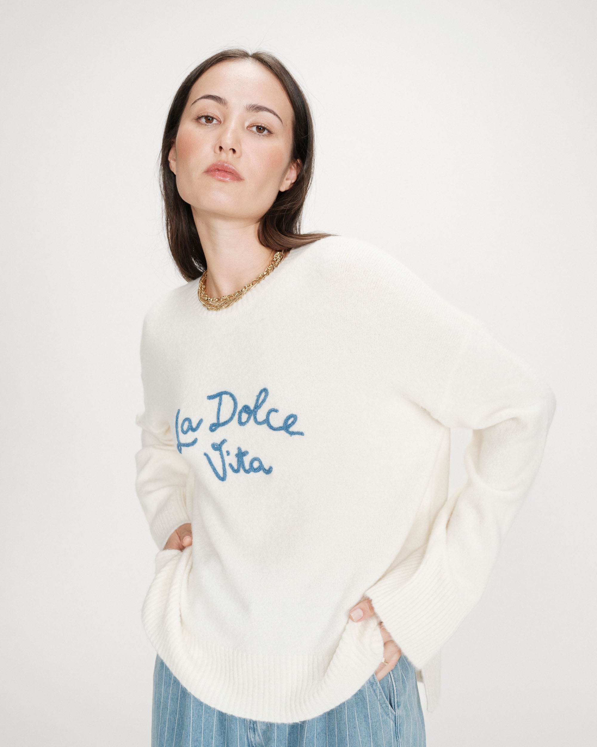 Chandail Viggo Bleuet