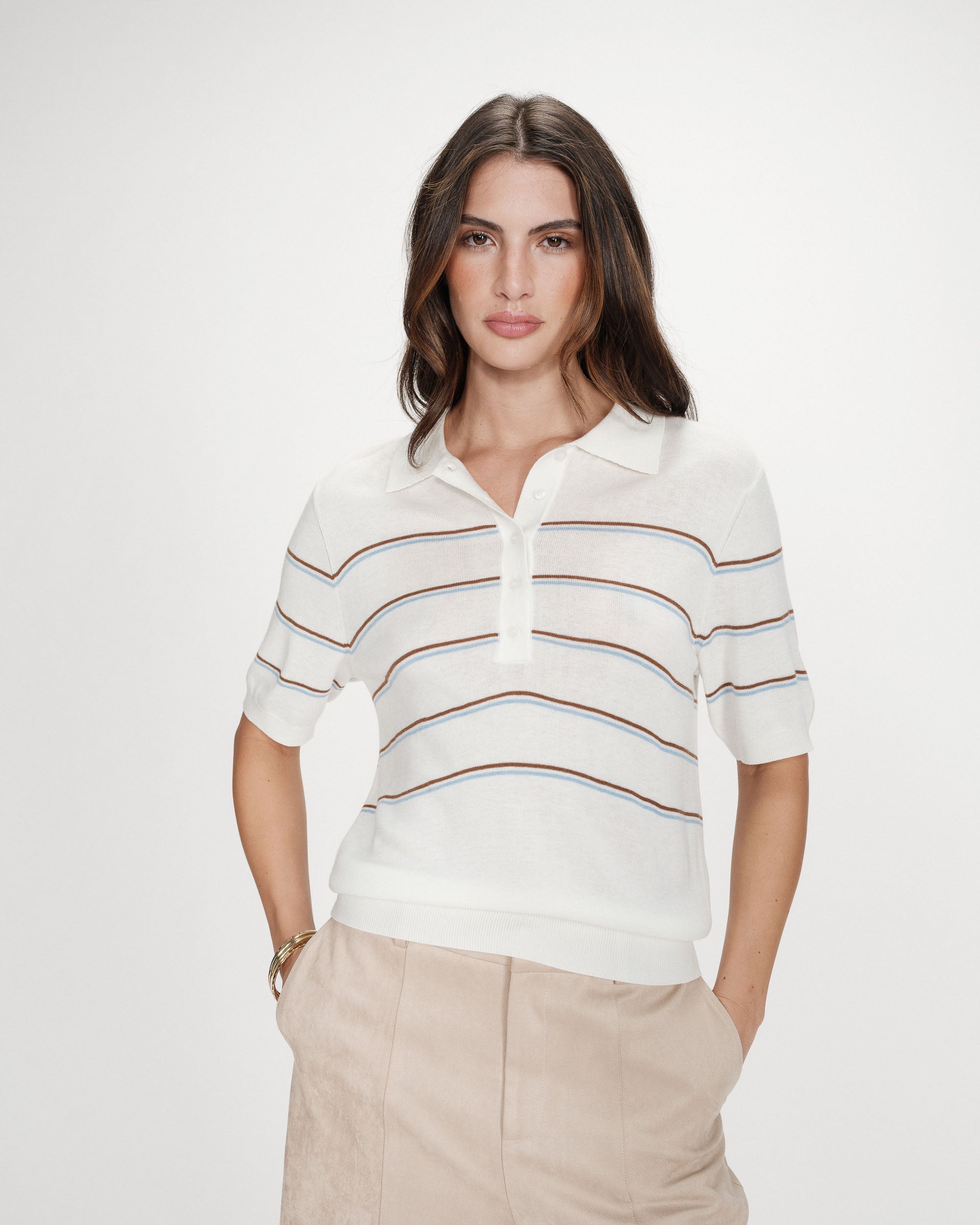 Polo Veracruz Ecru