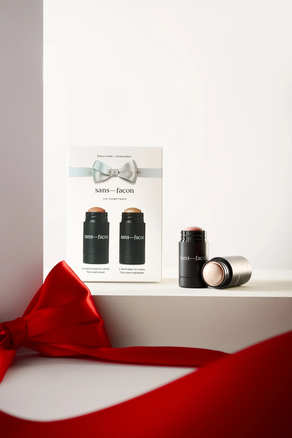 Coffret Fard À Joues & Illuminateur En Crème