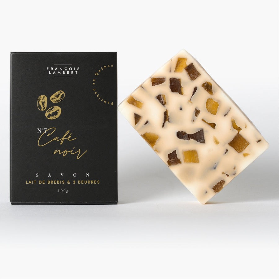 Savon Au Lait De Brebis Café Noir - N.7