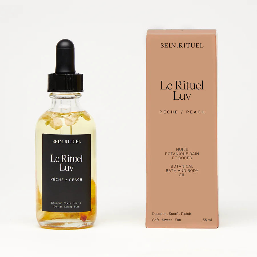 Huile Botanique Du Bain Au Corps Rituel Luv
