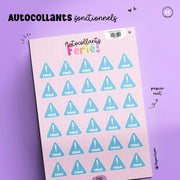 Autocollants Fonctionnels 14 Férié