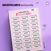 Autocollants Fonctionnels 21 - Paiement
