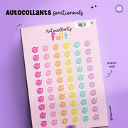 Autocollants Fonctionnels 27 - Fait