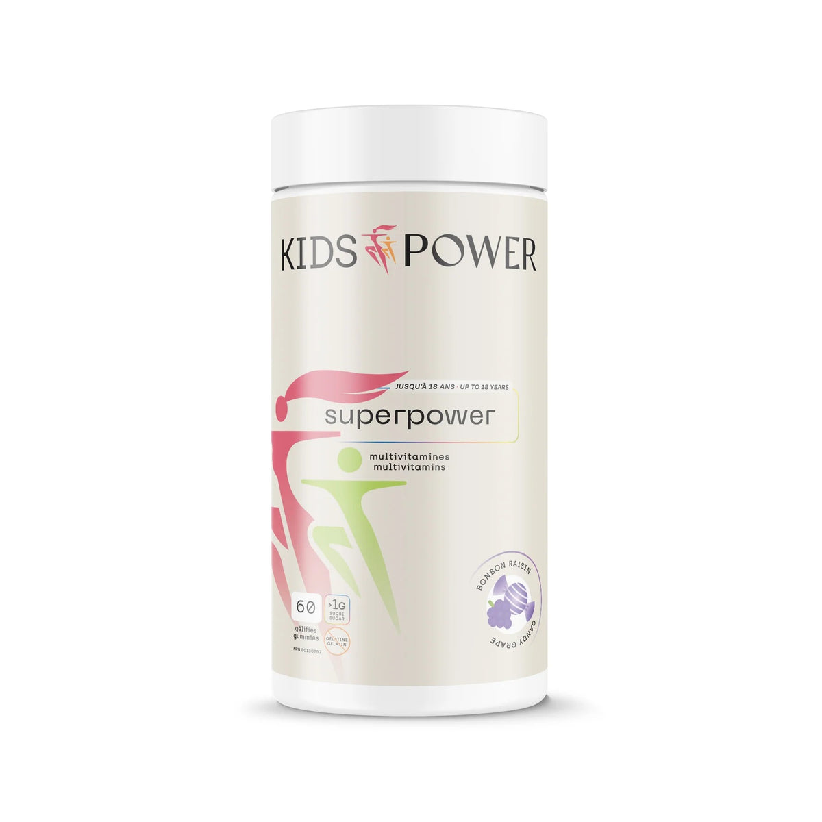 Superpower Multivitamines Pour Enfants (60 Gummies)