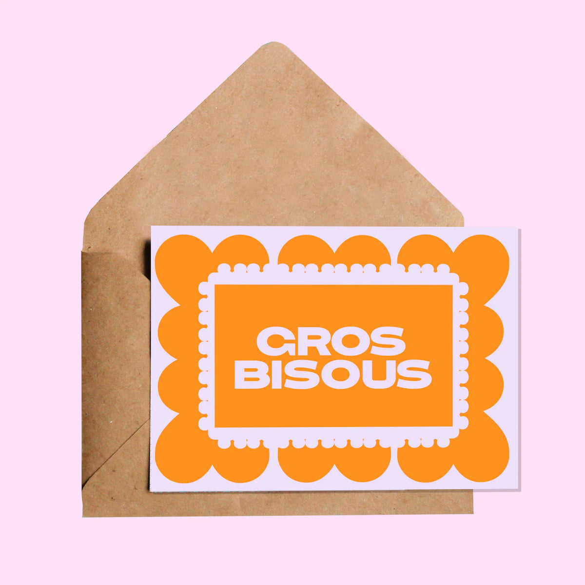Carte Gros Bisous
