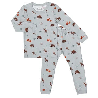Pyjama En Modal À Manches Longues Animaux Québec