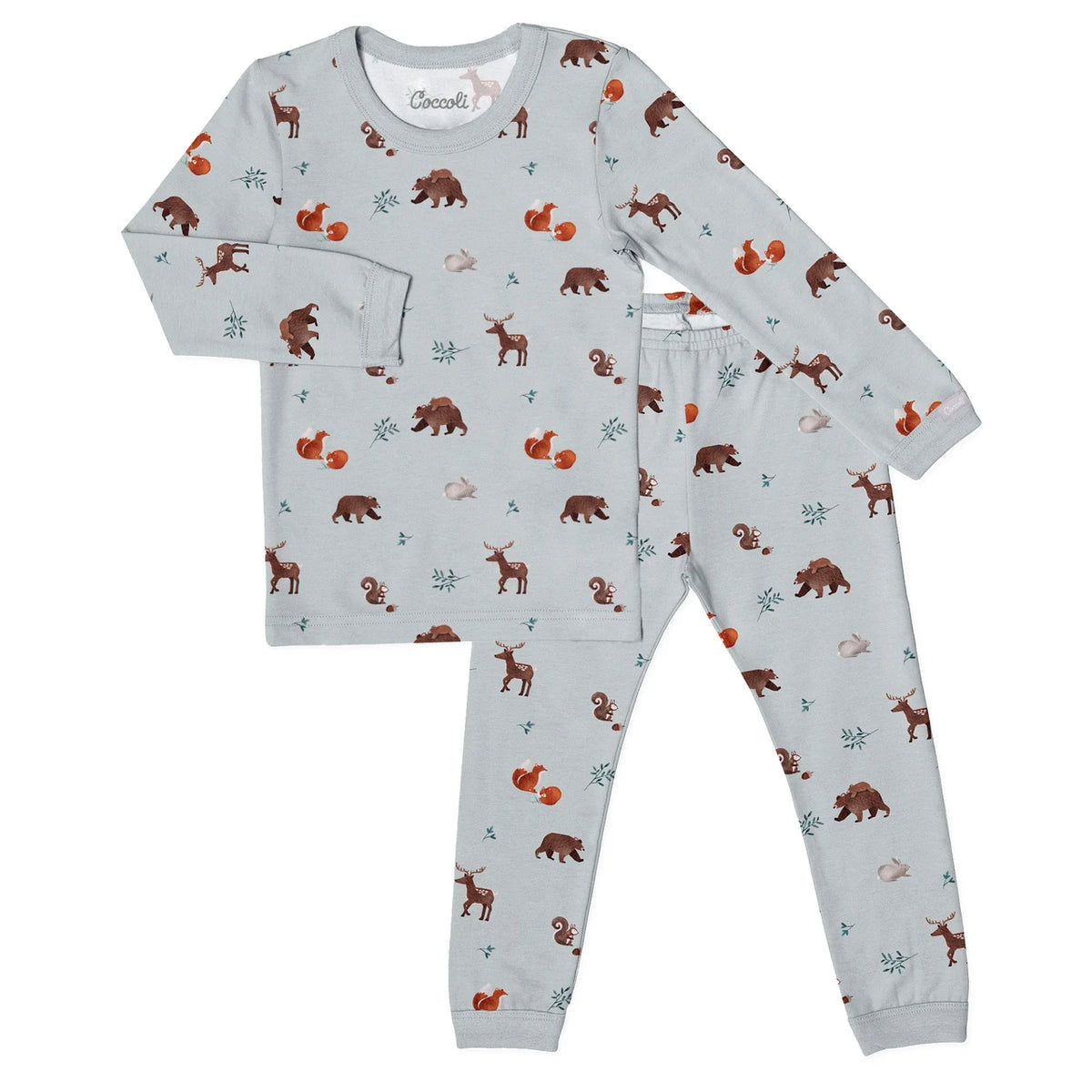 Pyjama En Modal À Manches Longues Animaux Québec