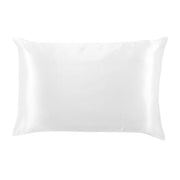 Taie D'oreiller En Satin Blanc Neutre