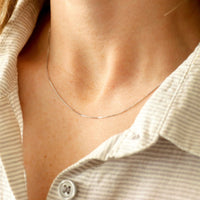 Collier Box Argent