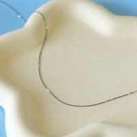 Collier Box Argent