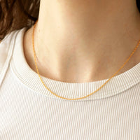 Collier Singapor Or
