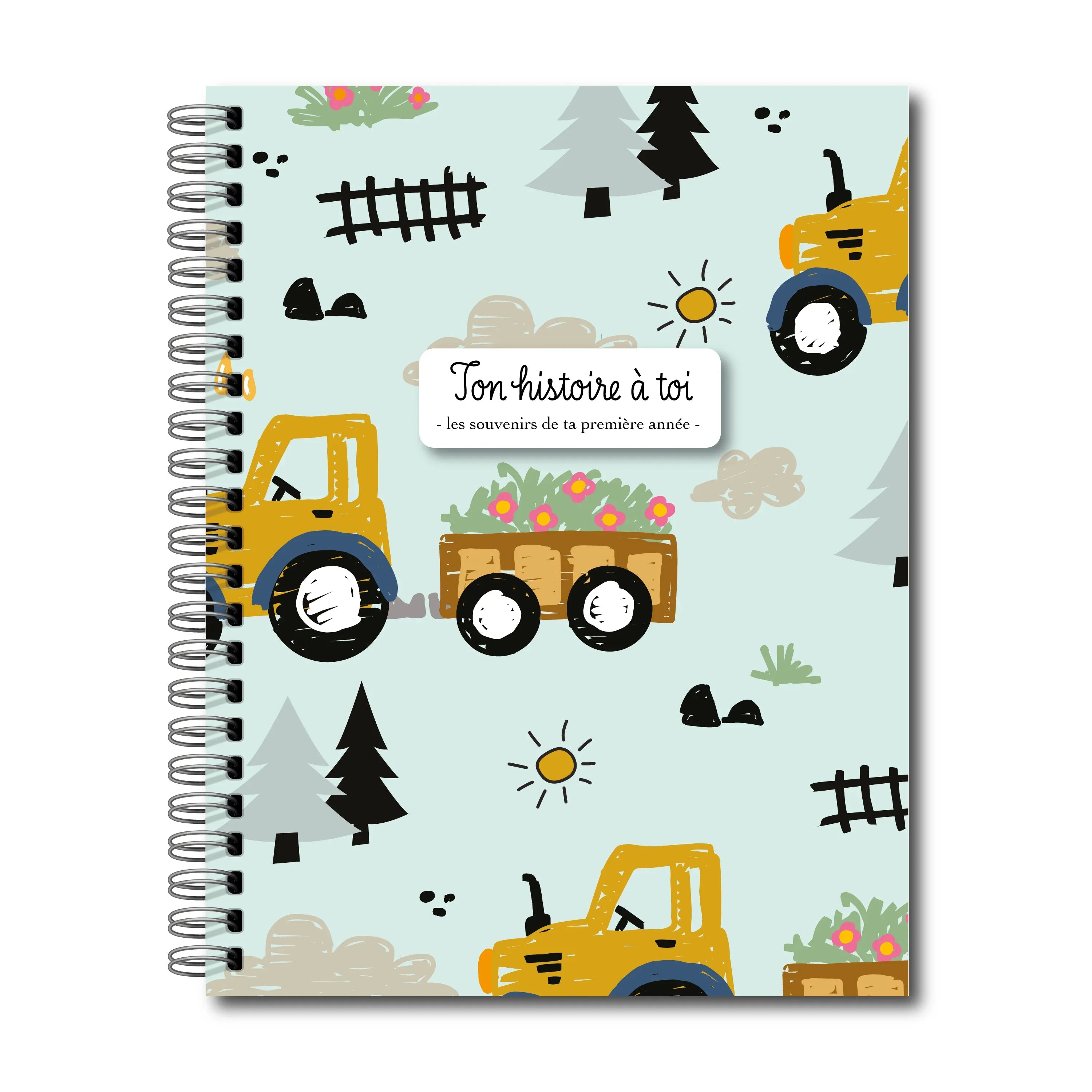 Livre De Naissance Souple Tracteurs