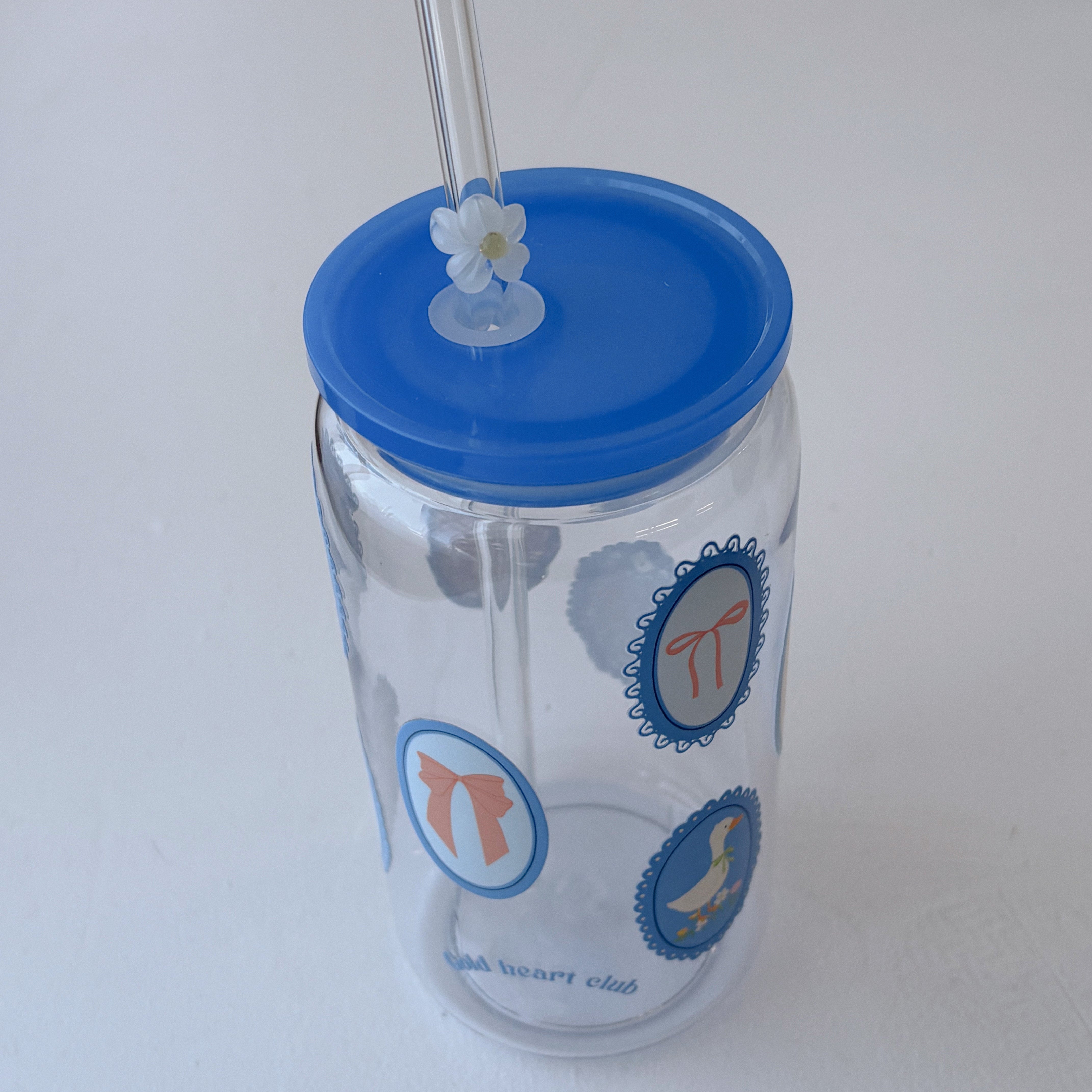 Verre Plastique Blue Duck