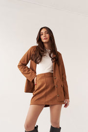 Jupe Miley Cognac