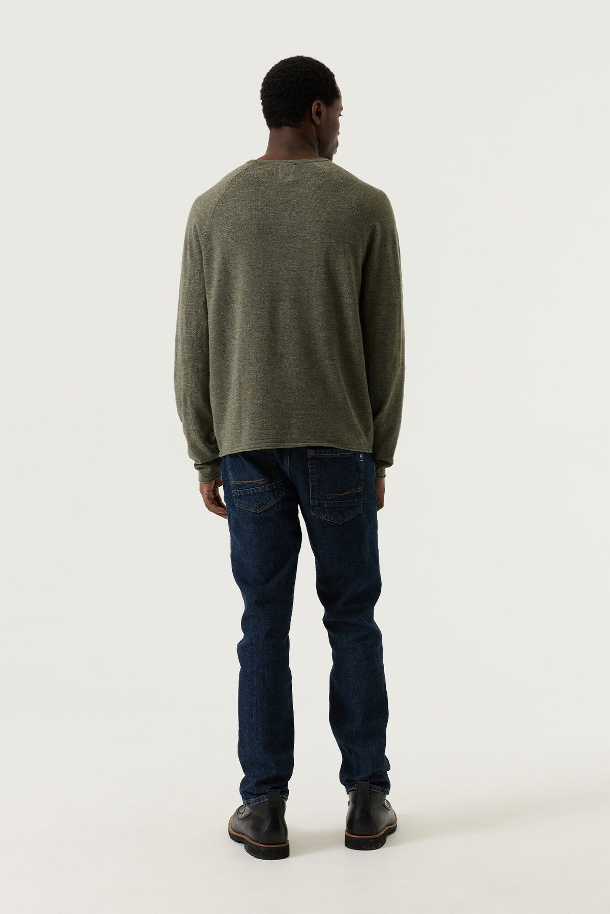 Chandail Manche Longue Olive Vert