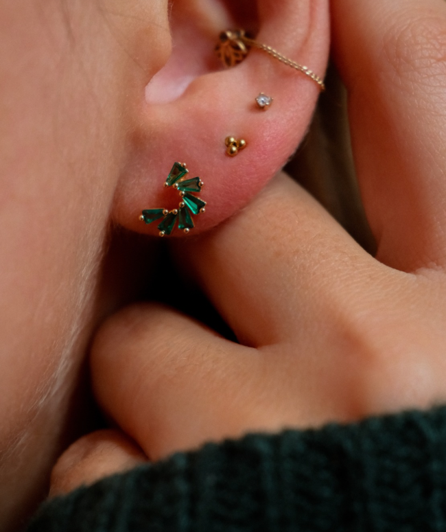 Boucles D'oreilles Ornement