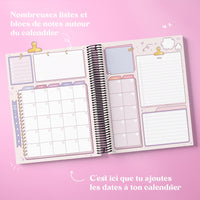 Agenda Mensuel Kawaii - 02
