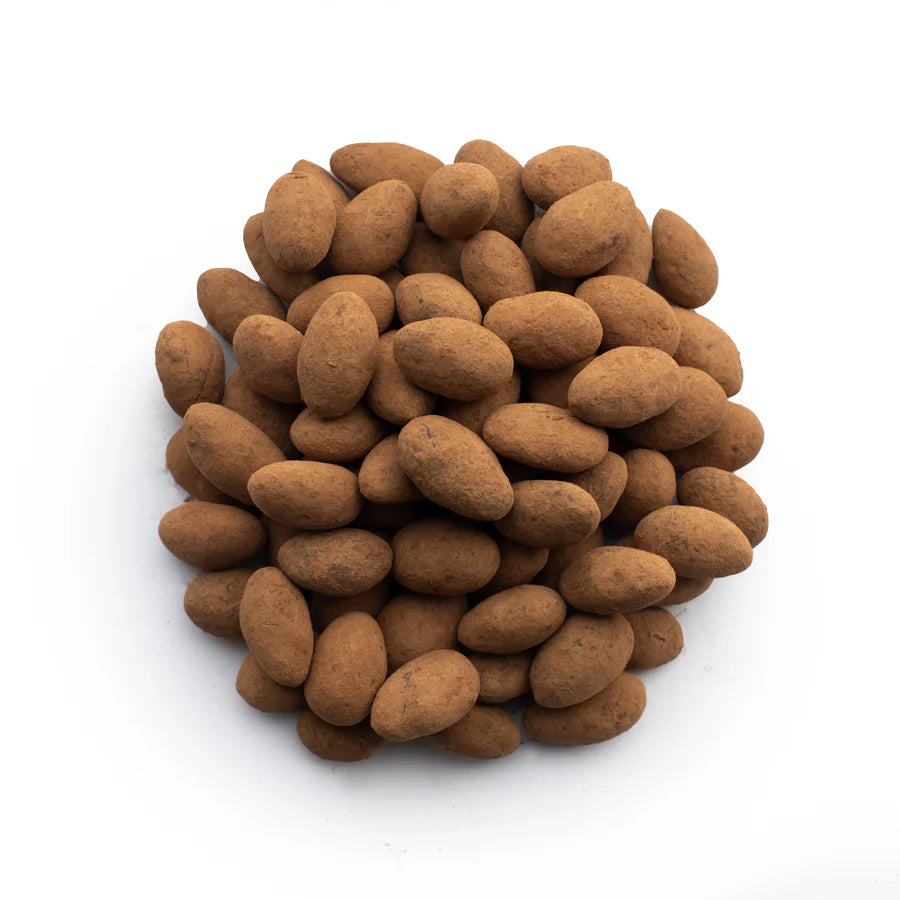 Amandes Chocolat Au Lait Poudrées De Cacao