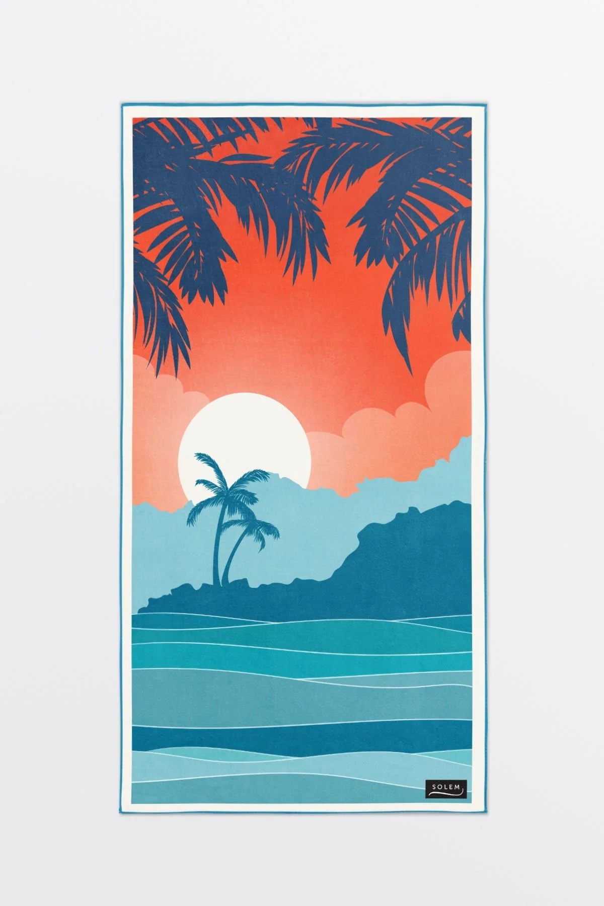 Serviette Microfibre Azur XL