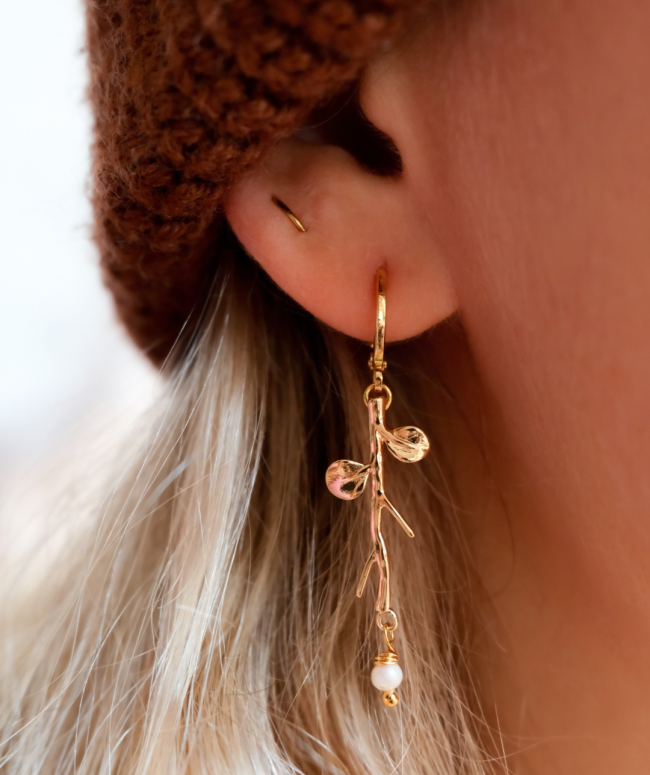 Boucles D'oreilles Bouleau