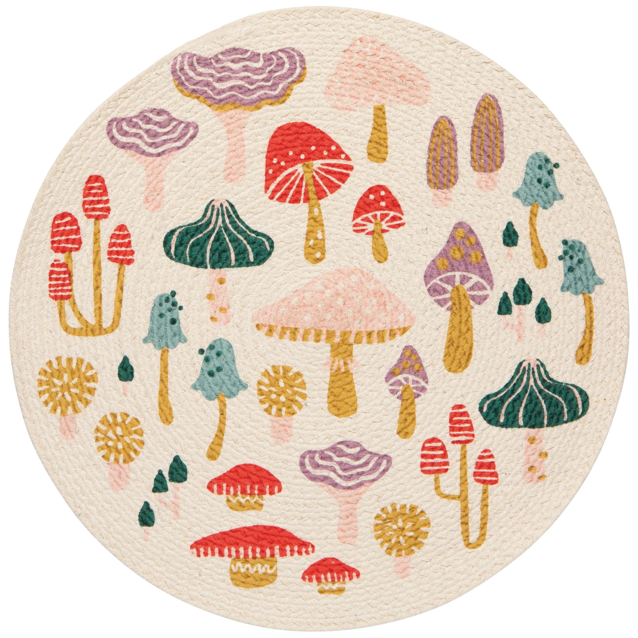 Napperon Mushroom Gems