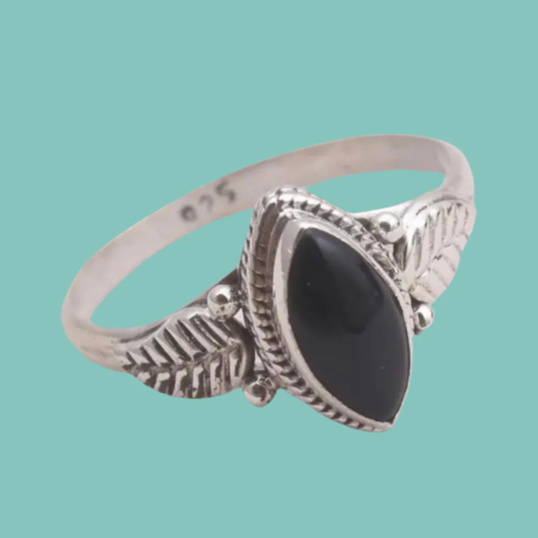 Bague Courtney Onyx Noir