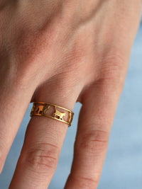 Bague Félina Doré