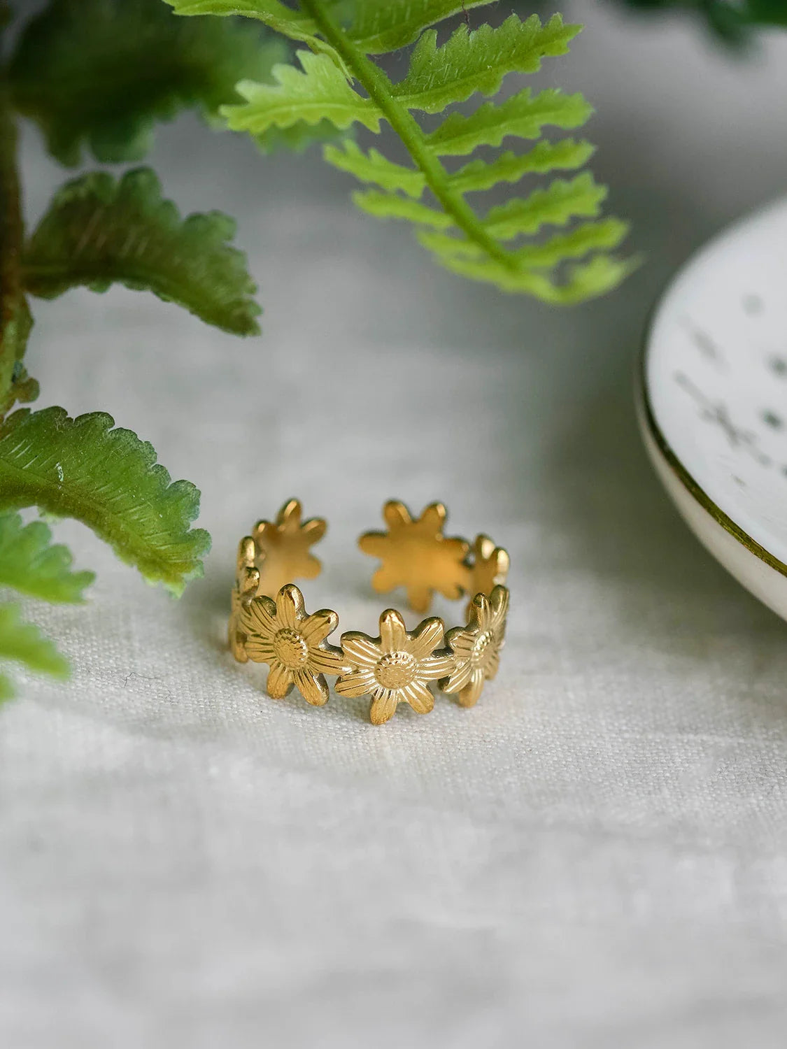 Bague Flowers Doré