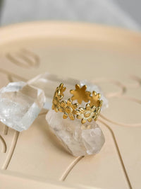 Bague Flowers Doré
