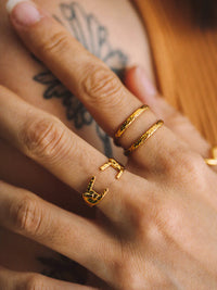 Bague She Rocks Doré