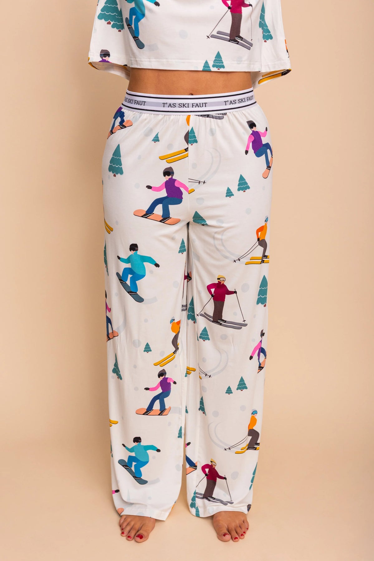 Bas Pyjama T'as Ski Faut