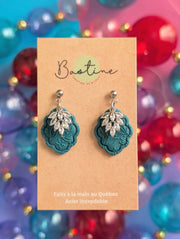 Pendantes Agathe Turquoises