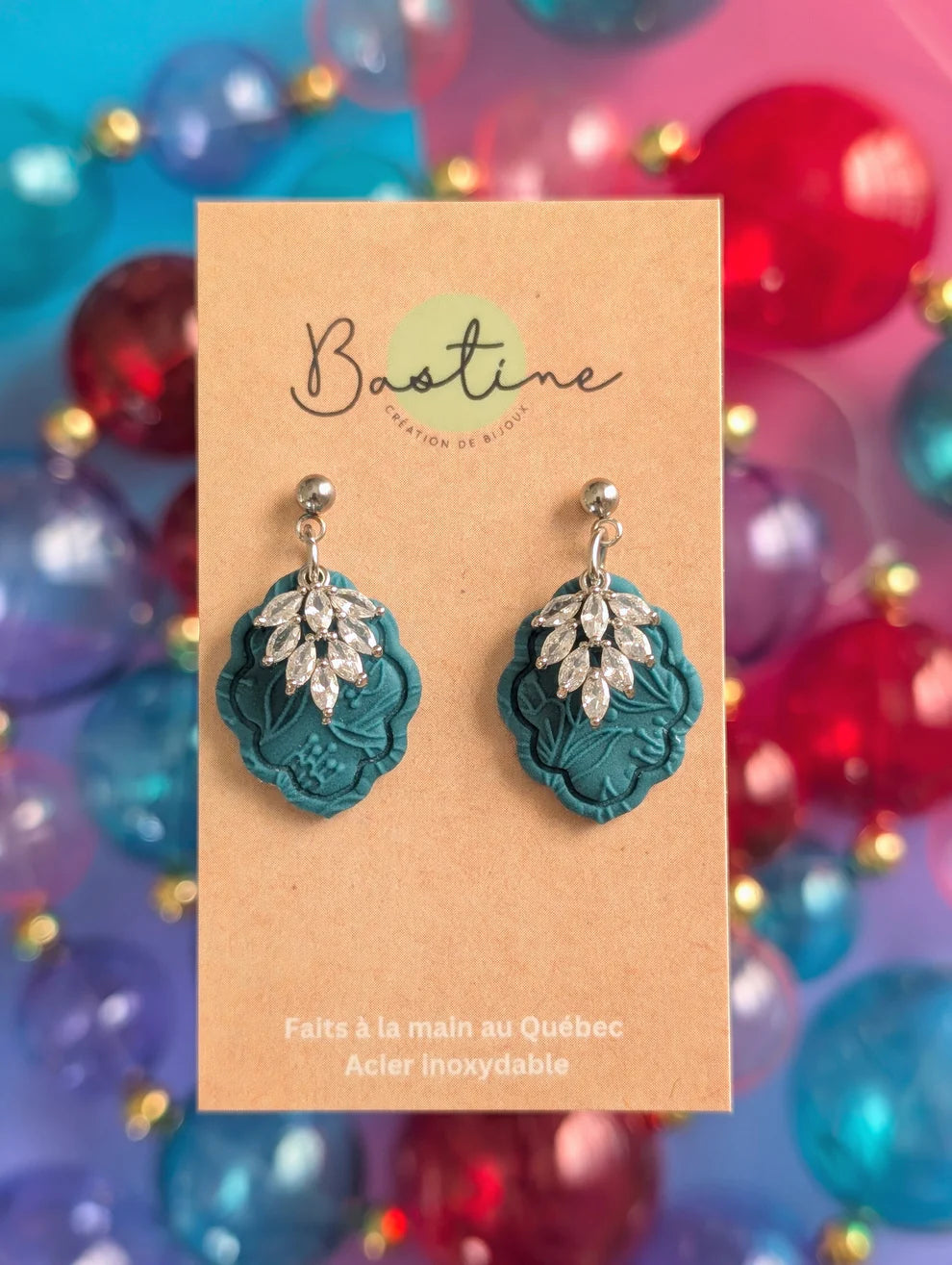 Pendantes Agathe Turquoises