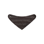 Bavoir Bandana Charcoal Stripes