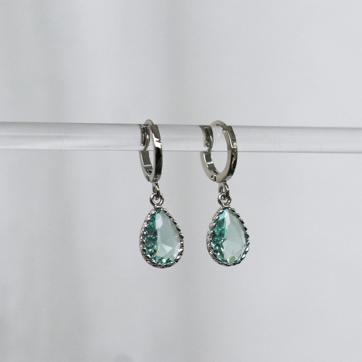 Boucles D'oreilles Dipa Bleu Glacier