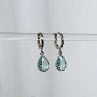 Boucles D'oreilles Dipa Bleu Glacier