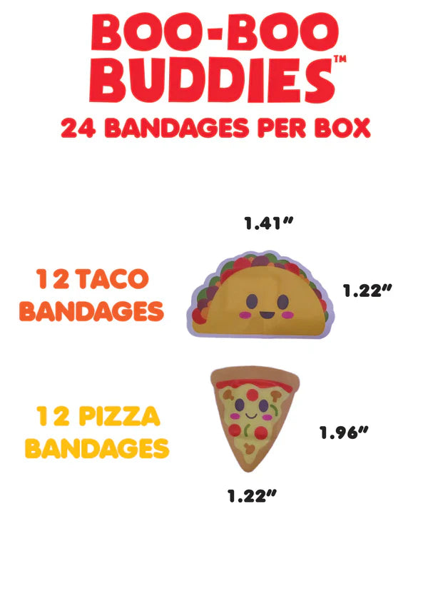 Pansements Adhésifs Stériles Pizza & Taco