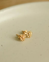 Boucles D'oreilles Daisy Vermeil