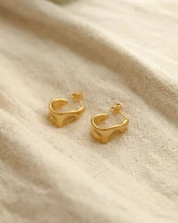 Boucles D'oreilles Julia Plaqué Or