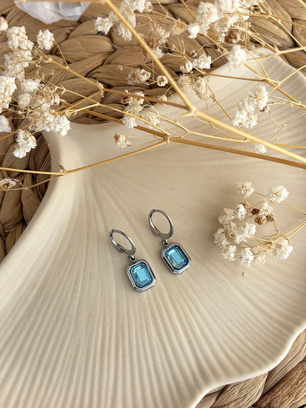 Boucles D'oreilles Brise Marine Argent