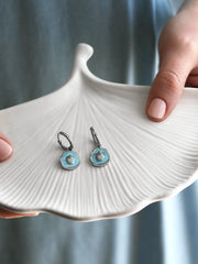 Boucles D'oreilles Littoral Argent