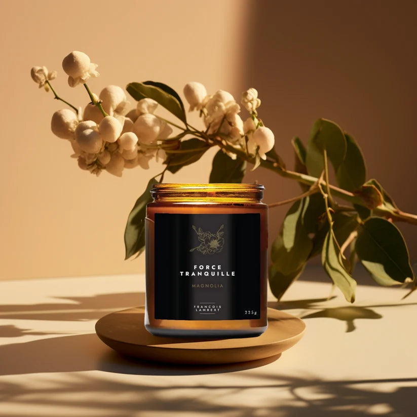 Chandelle Force Tranquille - Magnolia