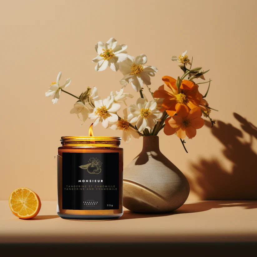 Chandelle Monsieur - Tangerine Et Camomille