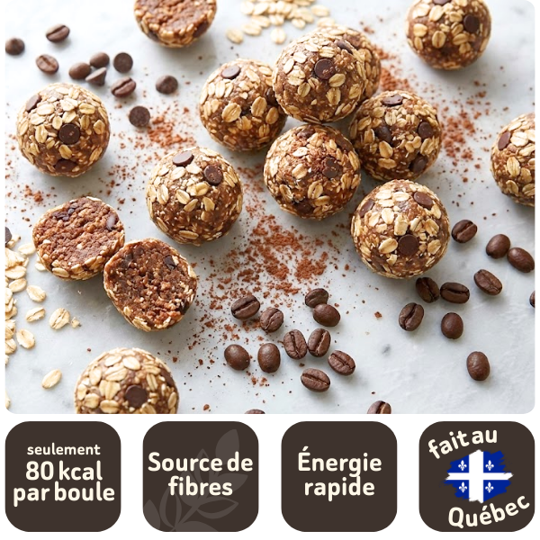 Boules Énergie chocolat & Café